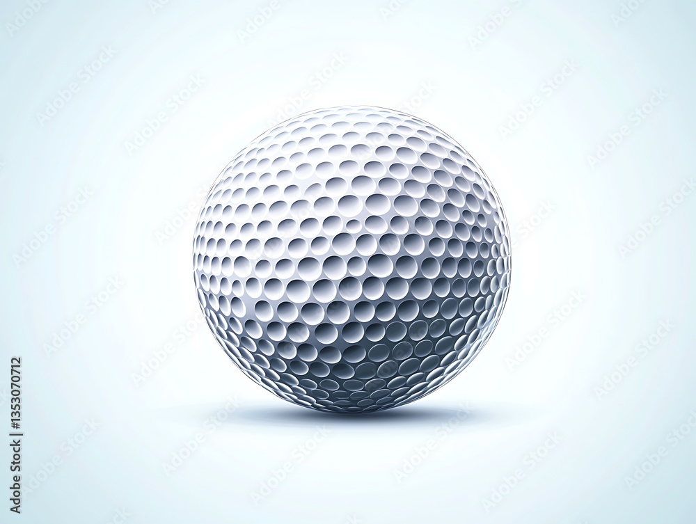 Golf ball with white, sport, and closeup. Golf ball with white, sport, and closeup.