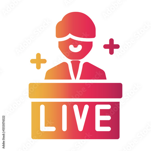reporter Gradient icon