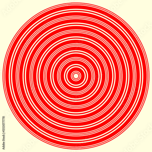 Circles background. Symmetric geometric repeating rounds abstract. Stylized wood cutting decorative board. Water marks surface pattern design. Circular spheres borders wallpaper. Vector illustration