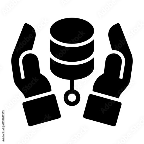 saving Solid icon