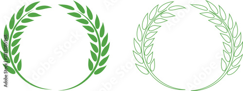 Wheats ears icon set and wheat design elements flat line vector collection isolated on transparent background. Harvest wheat grain, growth rice stalk and whole bread grains or field cereal nutritious.