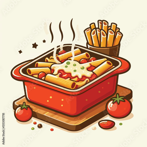 italian, food, sauce, pasta, cheese, dish, cuisine, ziti, tomato, plate, baked, meal, casserole, lunch, homemade, mozzarella, restaurant, basil, marinara, kitchen, dinner, parmesan, cooked, culture, t