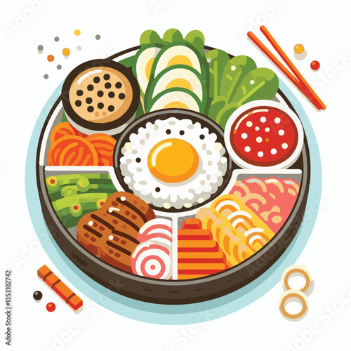 bibimbap, asian, cuisine, meal, healthy, delicious, food, rice, gourmet, korean food, vegetable, cooking, dinner, fresh, colorful, bowl, lunch, traditional, dish, egg, beef, spicy, korean, carrot, mea