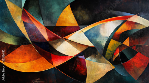 futuristic technology abstract background