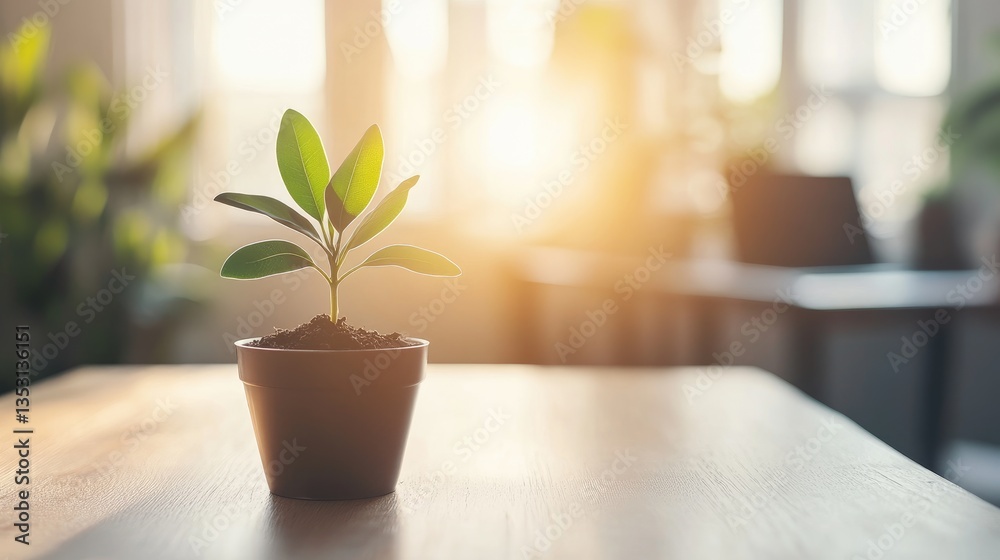 A minimalist financial report highlighting sustainability-driven revenue growth.