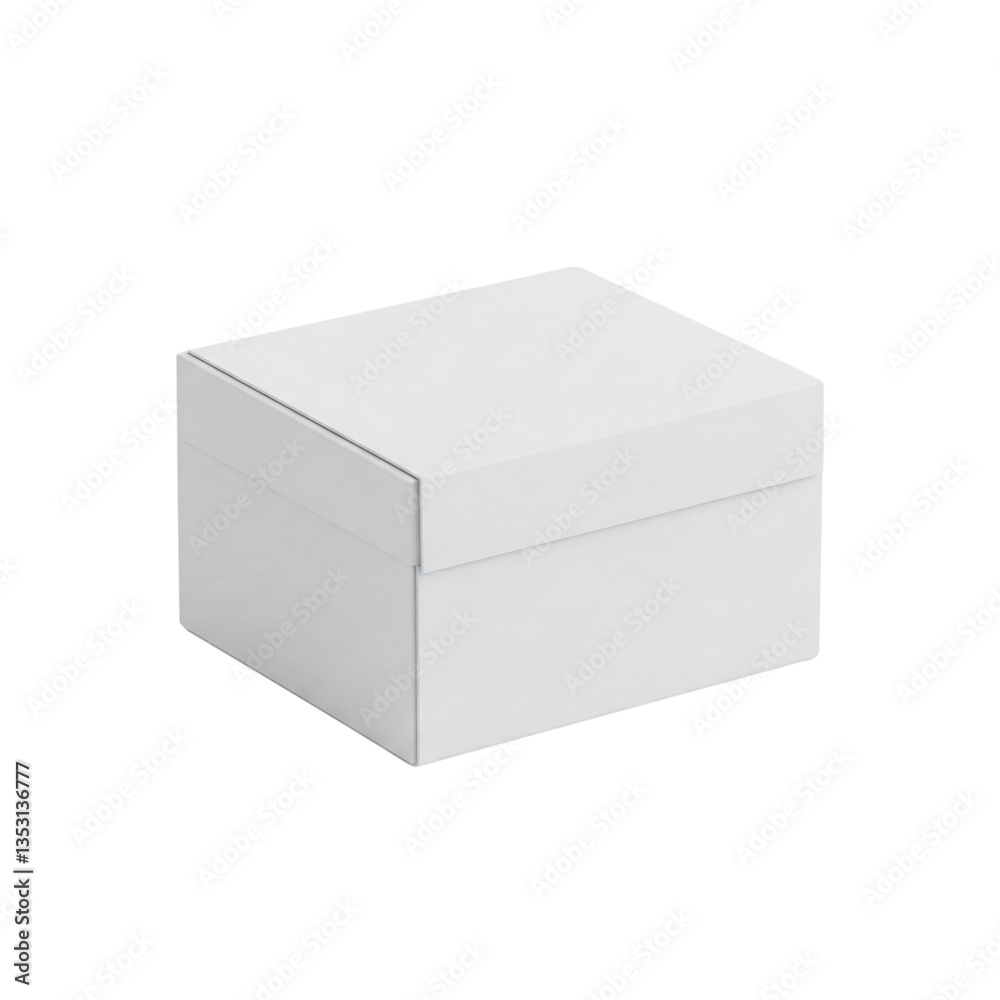 white box isolated on white white box isolated on white
