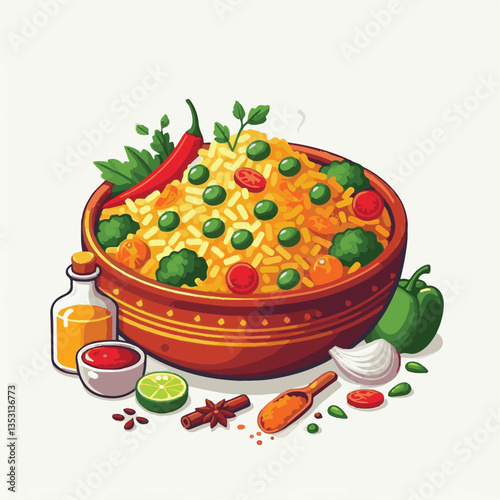 chicken, dinner, spicy, indian, cuisine, dish, asian, basmati, rice, meat, food, lunch, background, biryani, cooked, delicious, healthy, meal, india, restaurant, arabic, cooking, homemade, isolated, t