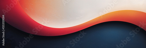 Advertisement Background, Abstract fluid holographic iridescent colorful curved wave in dark background 3d render. Gradient design element for backgrounds, wallpapers, posters and covers. Ads