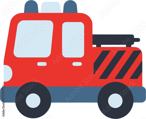 Fire Truck Illustration