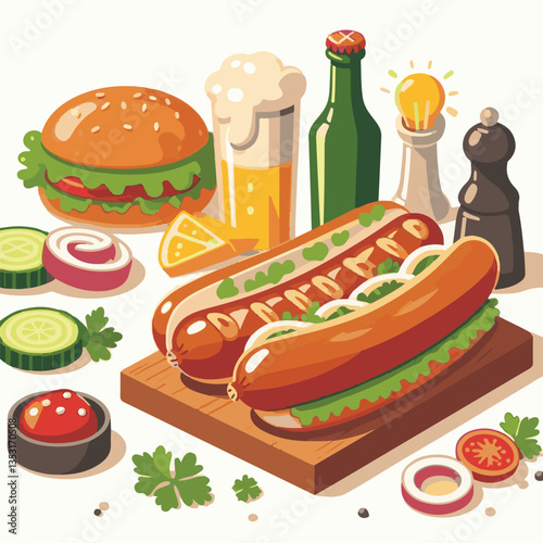 bratwurst, food, delicious, sausage, meat, grilled, meal, lunch, cooked, traditional, barbecue, beef, pork, grill, dinner, german, cooking, eat, bbq, hot, grilling, cuisine, wurst, roasted, bavarian, 