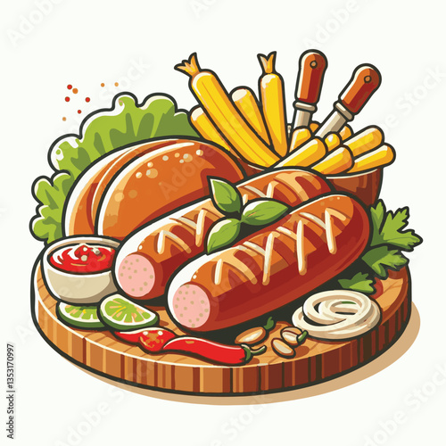 bratwurst, food, delicious, sausage, meat, grilled, meal, lunch, cooked, traditional, barbecue, beef, pork, grill, dinner, german, cooking, eat, bbq, hot, grilling, cuisine, wurst, roasted, bavarian, 