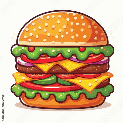 meal, meat, burger, food, fast food, hamburger, beef, delicious, cheese, tasty, snack, cheeseburger, fast, dinner, lunch, bun, restaurant, background, fastfood, american, sandwich, bread, white, lettu