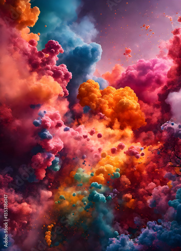 Wallpaper Mural visualization of space Torontodigital.ca