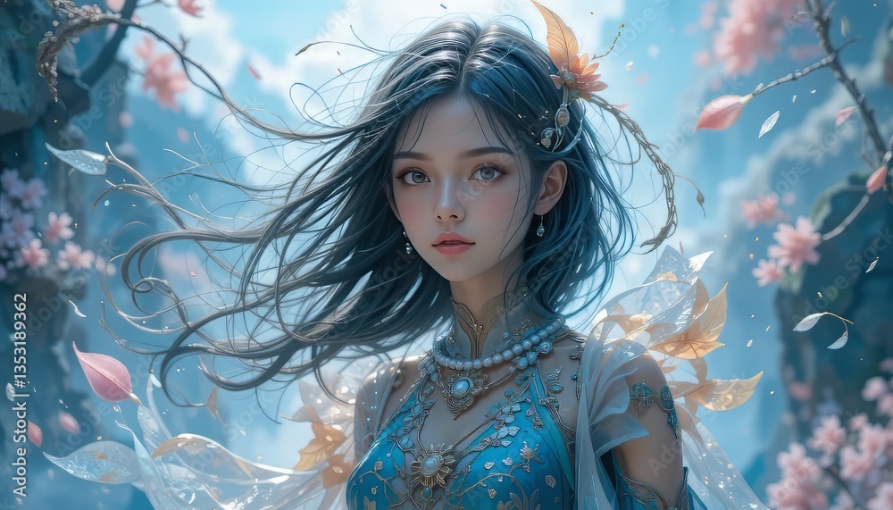 Enchanted Portrait of a Fantasy Character