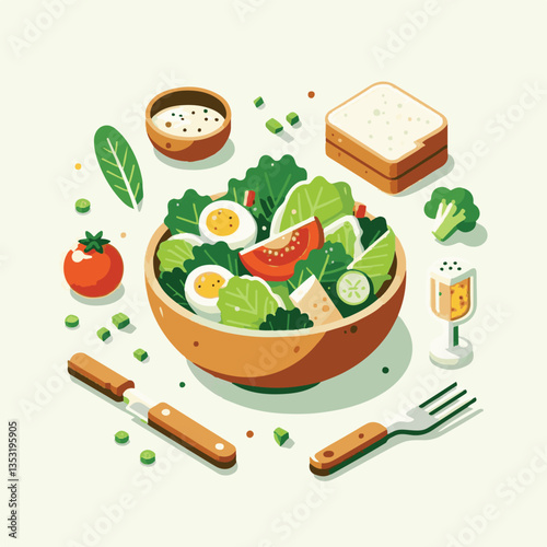 healthy, lunch, food, cheese, meal, lettuce, fresh, salad, green, gourmet, bread, parmesan, delicious, sauce, vegetable, dinner, caesar, bowl, chicken, appetizer, cuisine, dish, crouton, grilled, plat