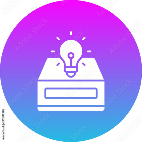 Think outside the box Icon