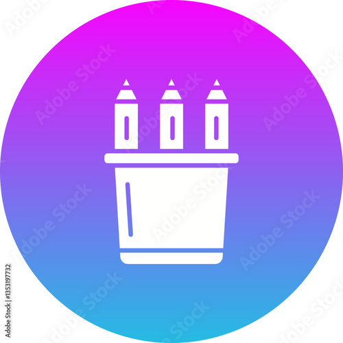 Pencil holder Icon