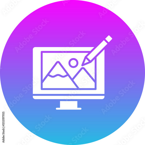 Graphic editor Icon
