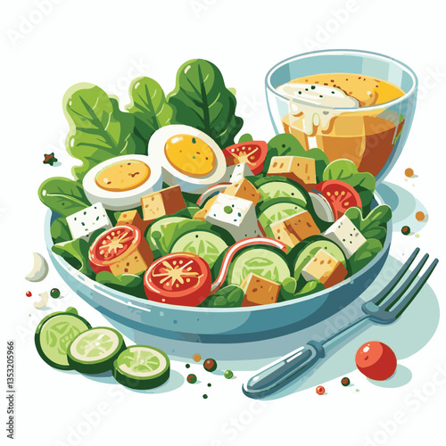 healthy, lunch, food, cheese, meal, lettuce, fresh, salad, green, gourmet, bread, parmesan, delicious, sauce, vegetable, dinner, caesar, bowl, chicken, appetizer, cuisine, dish, crouton, grilled, plat