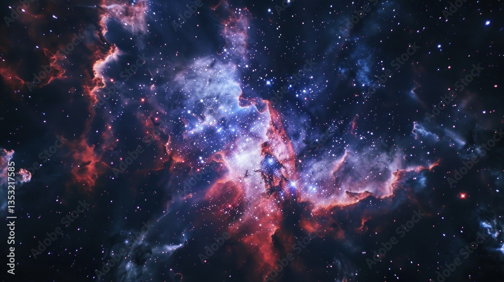 Fototapeta premium Cosmic Nebula