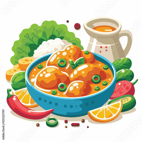 food, dinner, delicious, indian, chicken, traditional, cuisine, dish, meal, butter chicken, spicy, curry, restaurant, lunch, meat, rice, asian, tikka, masala, bowl, recipe, background, plate, tasty, c
