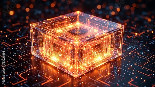 A 3d icon with beautiful background