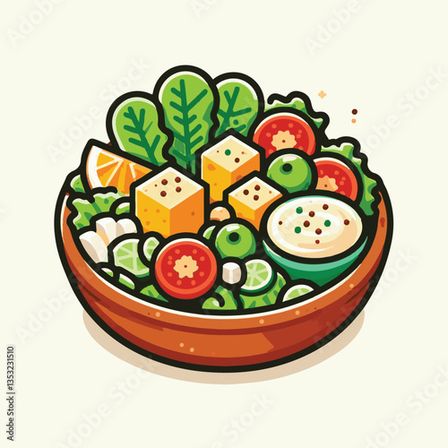 healthy, lunch, food, cheese, meal, lettuce, fresh, salad, green, gourmet, bread, parmesan, delicious, sauce, vegetable, dinner, caesar, bowl, chicken, appetizer, cuisine, dish, crouton, grilled, plat