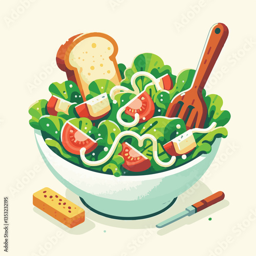 healthy, lunch, food, cheese, meal, lettuce, fresh, salad, green, gourmet, bread, parmesan, delicious, sauce, vegetable, dinner, caesar, bowl, chicken, appetizer, cuisine, dish, crouton, grilled, plat