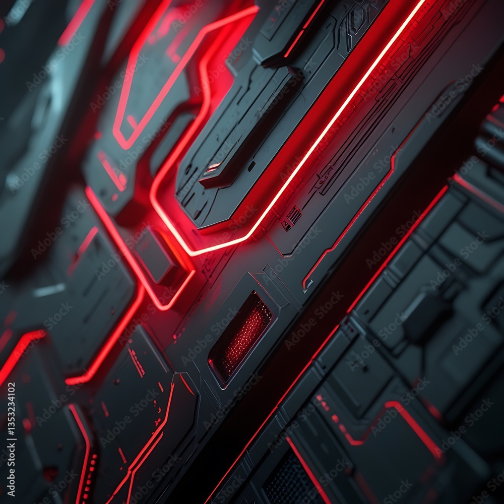 Naklejka premium circuit board background