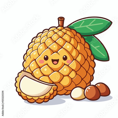 fresh, asian, cempedak, food, fruit, tropical, healthy, ingredient, asia, yellow, sweet, exotic, tasty, delicious, raw, background, green, dessert, ripe, tropical fruit, organic, nature, closeup, natu