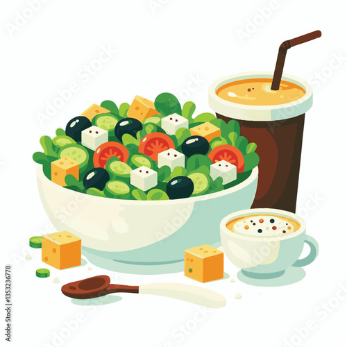 healthy, lunch, food, cheese, meal, lettuce, fresh, salad, green, gourmet, bread, parmesan, delicious, sauce, vegetable, dinner, caesar, bowl, chicken, appetizer, cuisine, dish, crouton, grilled, plat
