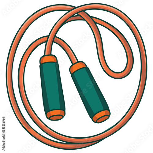 Skipping rope icon for kids��