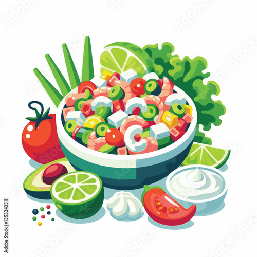 ceviche, food, seafood, gourmet, lime, fresh, meal, fish, appetizer, delicious, cuisine, citrus, peru, peruvian, restaurant, raw, cebiche, marinated, cilantro, onion, seviche, lunch, background, salad
