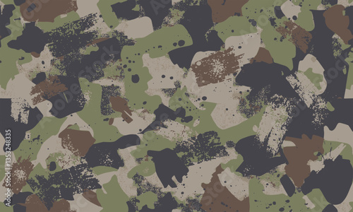 Pixel Camo Texture – Modern Military Digital Camouflage