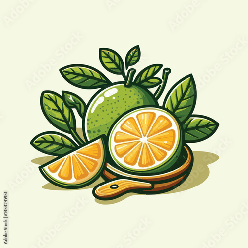 citrus, green, fresh, fruit, organic, food, tropical, background, closeup, juicy, nature, juice, ripe, healthy, vitamin, isolated, leaf, yellow, color, orange, natural, sweet, white, diet, object, veg