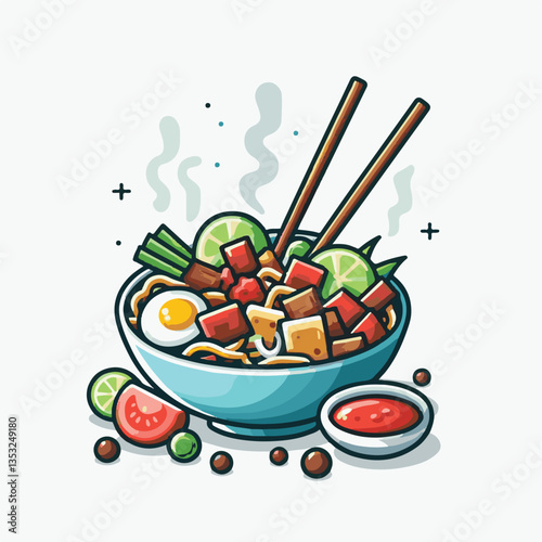 cuisine, delicious, traditional, meal, asian, food, dish, plate, singapore, dinner, malaysia, chinese, lunch, penang, stir, char, tasty, asia, teow, shrimp, noodles, sauce, noodle, hawker, popular, fr