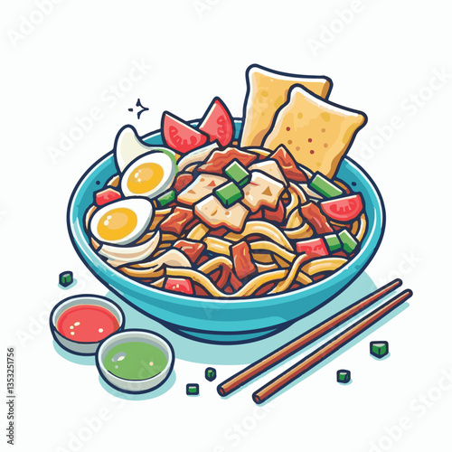 cuisine, delicious, traditional, meal, asian, food, dish, plate, singapore, dinner, malaysia, chinese, lunch, penang, stir, char, tasty, asia, teow, shrimp, noodles, sauce, noodle, hawker, popular, fr