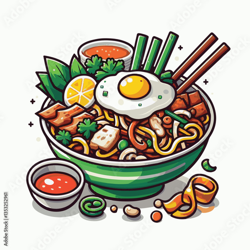 cuisine, delicious, traditional, meal, asian, food, dish, plate, singapore, dinner, malaysia, chinese, lunch, penang, stir, char, tasty, asia, teow, shrimp, noodles, sauce, noodle, hawker, popular, fr