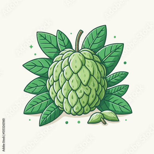 cherimoya, green, fruit, fresh, food, ripe, exotic, sweet, tropical, organic, custard, background, healthy, raw, annona, white, custard apple, delicious, tasty, isolated, dessert, seed, half, chirimoy