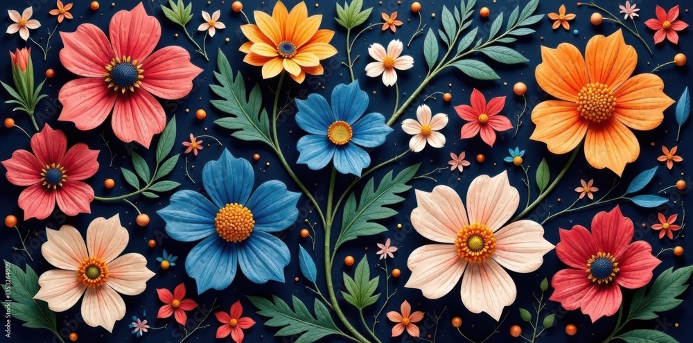Intricate floral patterns with curved lines and delicate details , flowers, florals Intricate floral patterns with curved lines and delicate details , flowers, florals