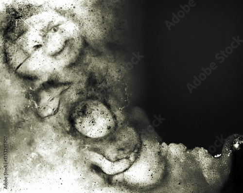 Generated image from original hand-drawn figures