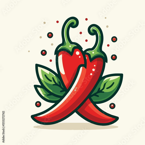food, red, chili, hot, spicy, spice, pepper, vegetable, chilli, fresh, isolated, vector, background, ingredient, mexican, cuisine, organic, cooking, cayenne, taste, heat, flavor, healthy, white, papri