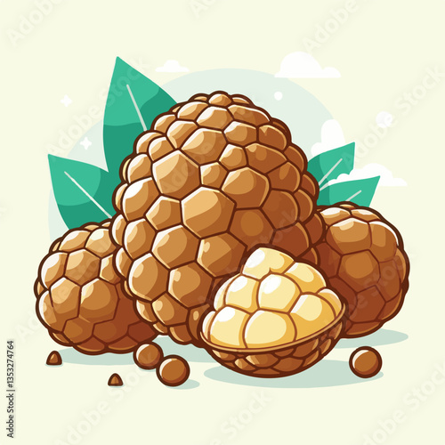 fresh, asian, cempedak, food, fruit, tropical, healthy, ingredient, asia, yellow, sweet, exotic, tasty, delicious, raw, background, green, dessert, ripe, tropical fruit, organic, nature, closeup, natu