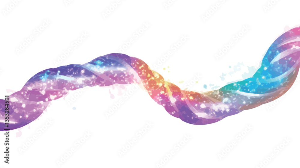 The image depicts a digitally created abstract swirling stream of light. The stream is predominantly pastel pink, purple, blue, and teal, with hints of other colors creating a rainbow effect. The The image depicts a digitally created abstract swirling stream of light. The stream is predominantly pastel pink, purple, blue, and teal, with hints of other colors creating a rainbow effect. The