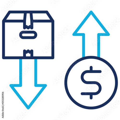 Deflation Icon