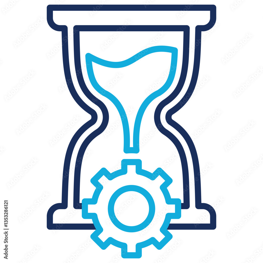 Obraz premium Time Management Icon