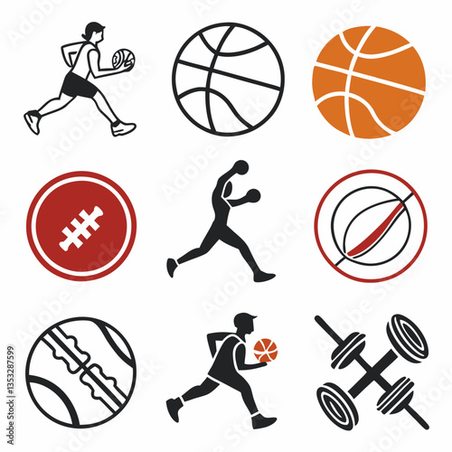 Fitness and Sports Icons