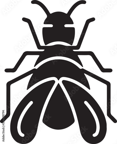 An illustration of a fly