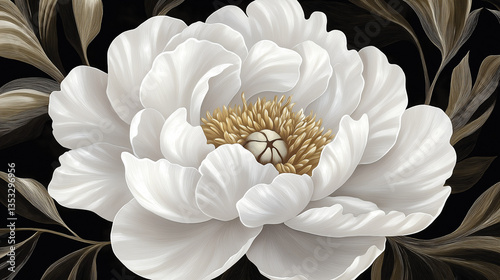 White Peonies Professional Photography