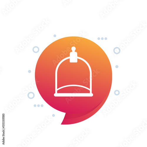 Hijama cupping therapy vector icon